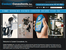 Tablet Screenshot of coolantconsultants.com